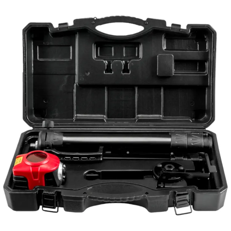 Alles PRAKTIK laserski križni nivelir PTQ085