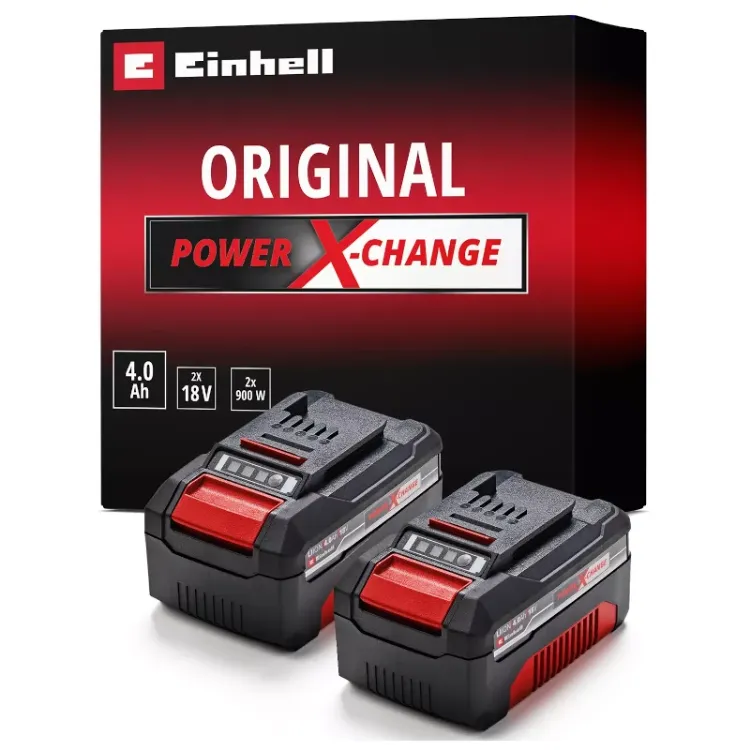 Alles EINHELL baterija 2x18V 4,0Ah PXC-Twinpack CB B1