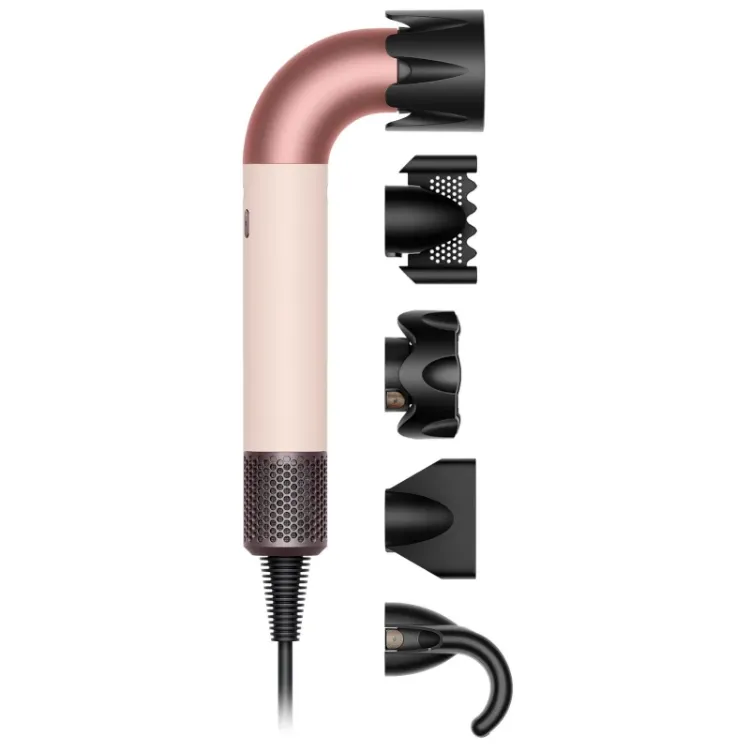 Alles DYSON sušilo za kosu Supersonic r HD16 Ceramic Pink/Rose Gold Straight+Wavy
