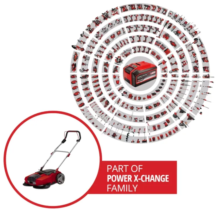 Alles EINHELL stroj za metenje akumulatorski TE-SW 18/610 Li-Solo