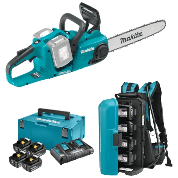 Alles MAKITA aku set lančana pila DUC353Z, 191A64 i 197626