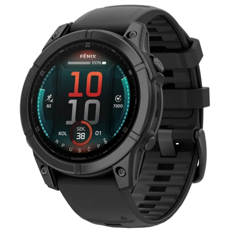 Alles GARMIN pametni sat FENIX E AMOLED 47mm Slate Gray Steel/Black