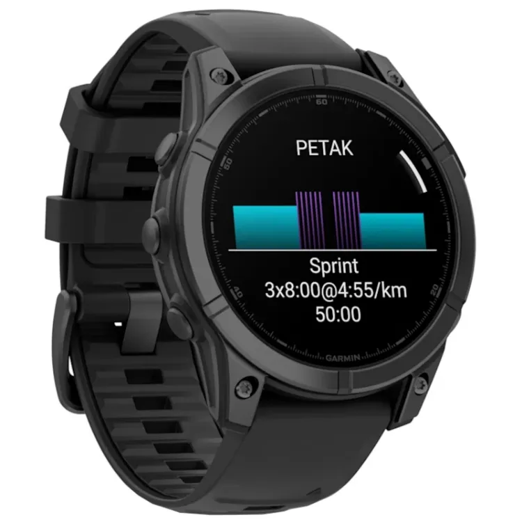 Alles GARMIN pametni sat FENIX E AMOLED 47mm Slate Gray Steel/Black