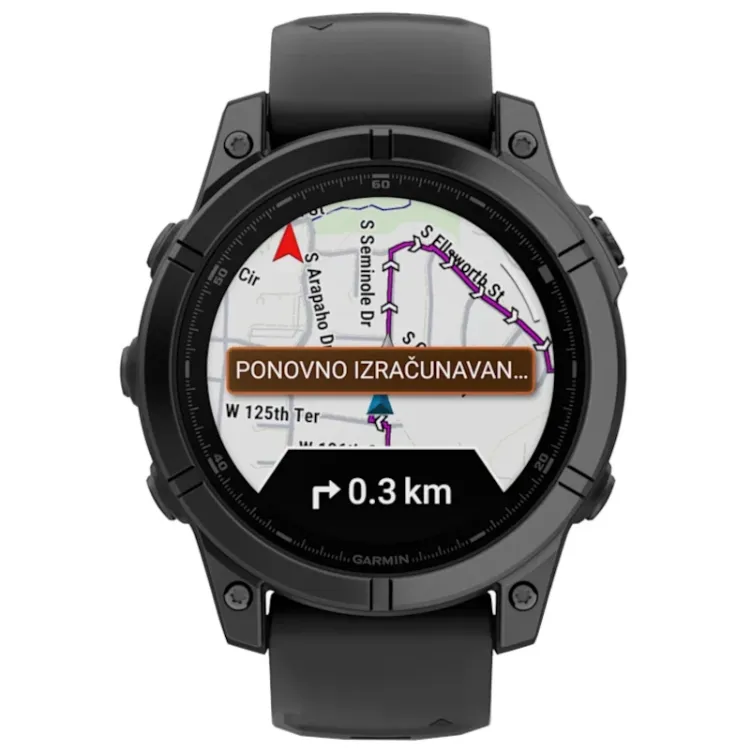 Alles GARMIN pametni sat FENIX E AMOLED 47mm Slate Gray Steel/Black