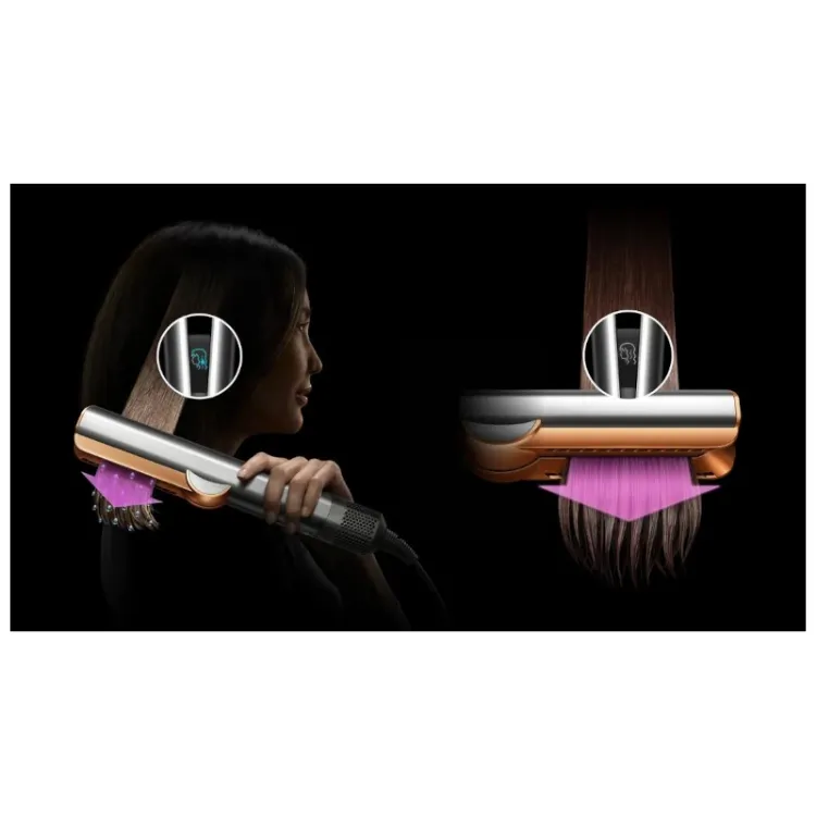 Alles DYSON uređaj za ravnanje kose Airstrait Red Velvet/Gold