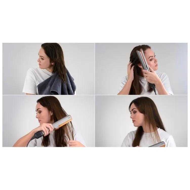 Alles DYSON uređaj za ravnanje kose Airstrait Red Velvet/Gold