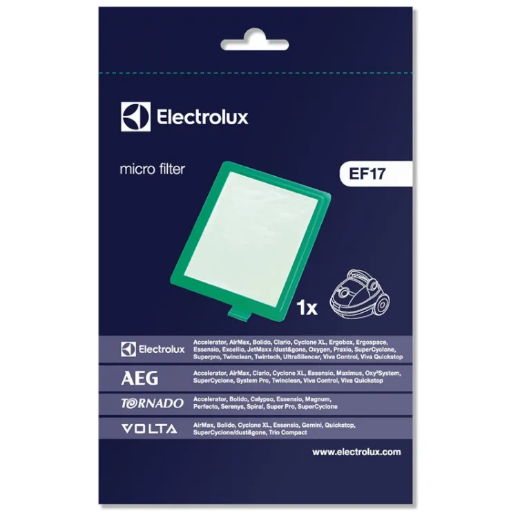 Alles ELECTROLUX filter EF17