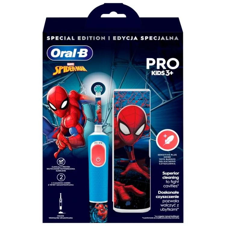 Alles ORAL-B četkica za zube električna PRO KIDS 3 SPIDERMAN