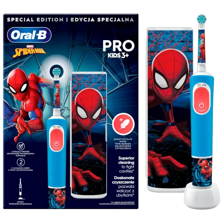 Alles ORAL-B četkica za zube električna PRO KIDS 3 SPIDERMAN