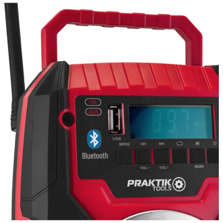 Alles PRAKTIK akumulatorski radio PTQ142