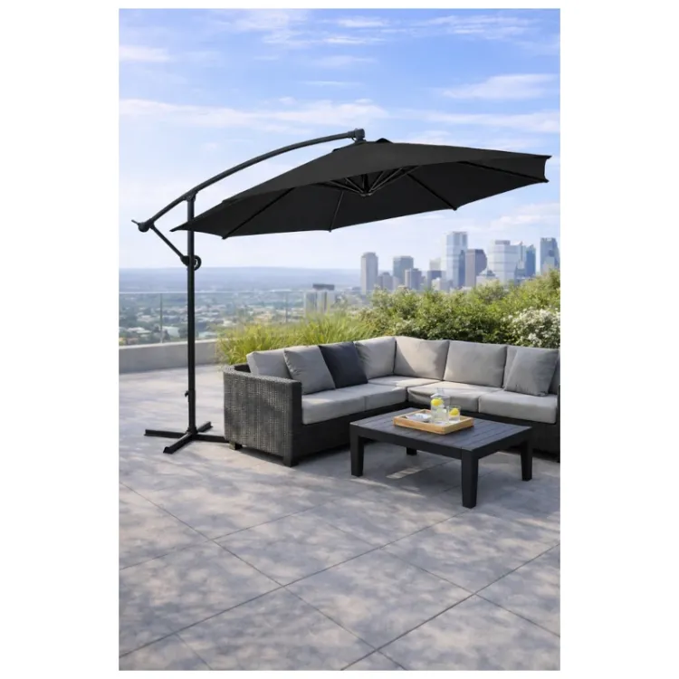 Alles STIL suncobran viseći Roma sivi 350 cm