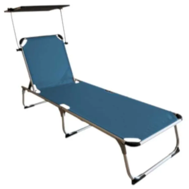 Alles Ležaljka sa sjenilom Etna plava 194 × 60 × 31 cm