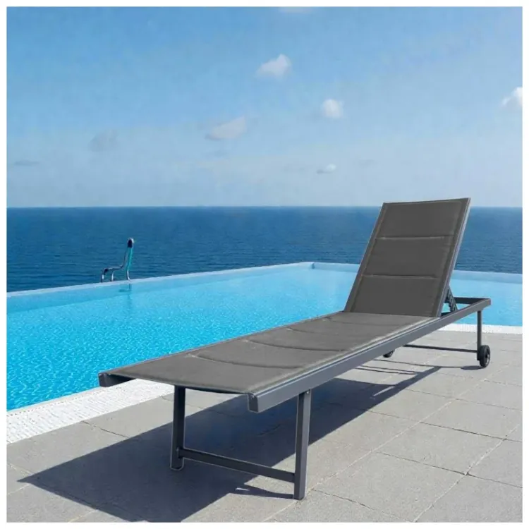 Alles Ležaljka Adalyn siva 200 x 65 x 91 cm