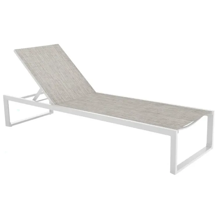 Alles Ležaljka Stil Deneris bijela 198x65x34 cm