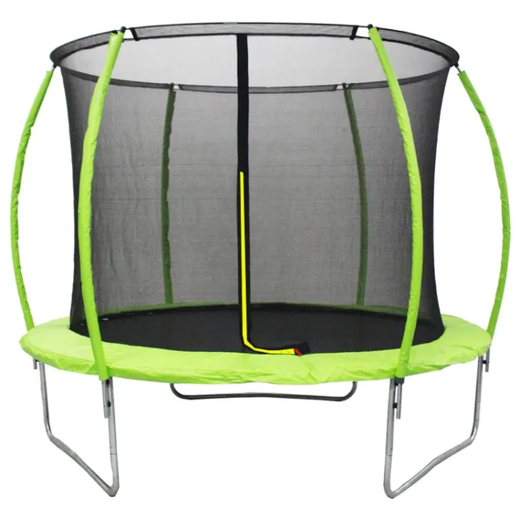 Alles LEGONI trampolin sa zaštitnom mrežom SPACE 244 cm ZELENI
