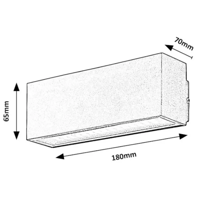 Alles RABALUX LED zidna svjetiljka MATARO
