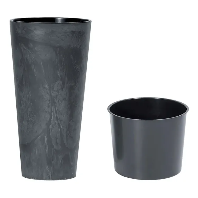 Alles Cvjetnjak TUBUS SLIM BETON 20 cm antracit