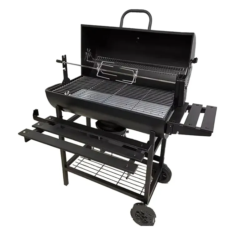 Alles Roštilj na ugljen 71 x 35 cm s ugrađenim ražnjem