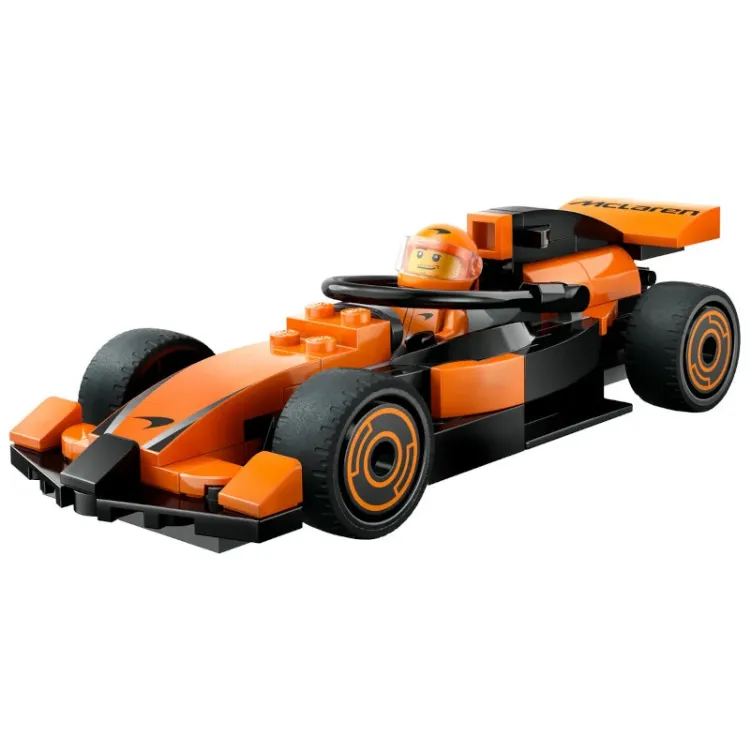 Alles LEGO CITY vozač utrka F1 s trkaćim autom McLaren