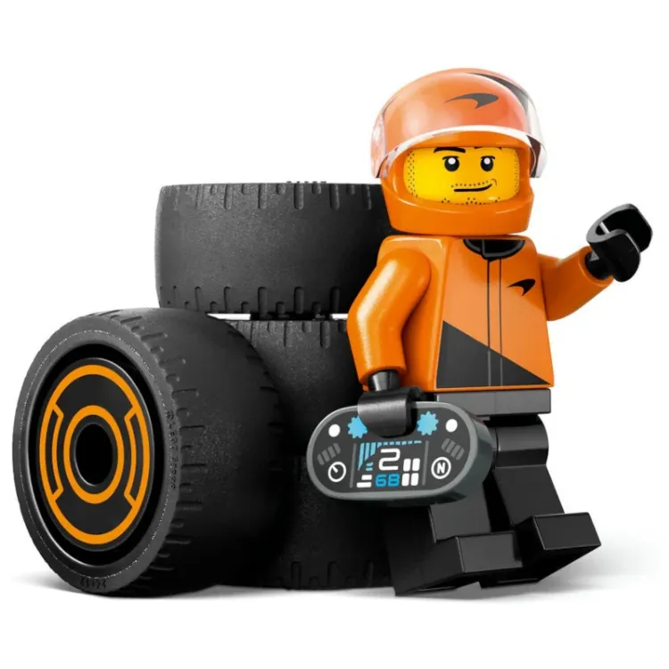 Alles LEGO CITY vozač utrka F1 s trkaćim autom McLaren