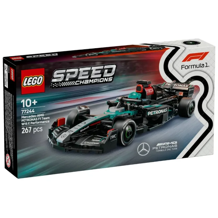 Alles LEGO SPEED CHAMPIONS trkaći automobil Mercedes-AMG PETRONAS F1 W15