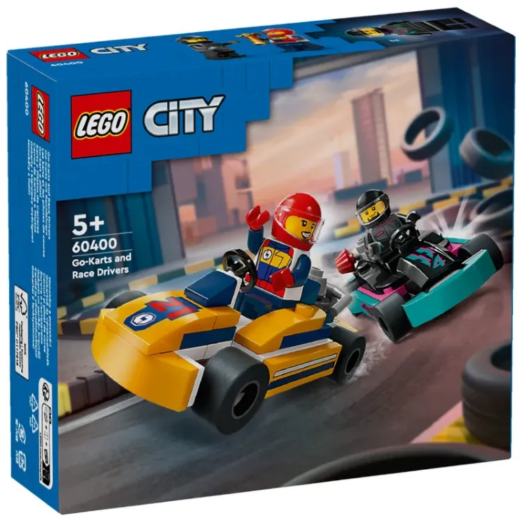 Alles LEGO CITY go-kartovi i vozači