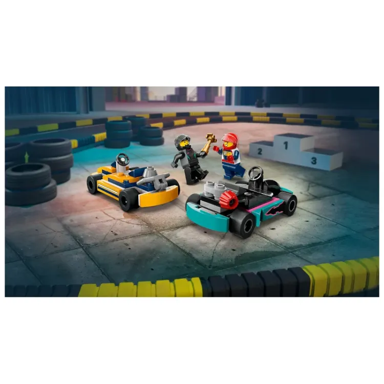 Alles LEGO CITY go-kartovi i vozači