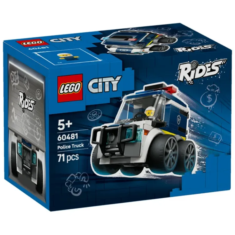 Alles LEGO CITY vozila - policijski kamionet