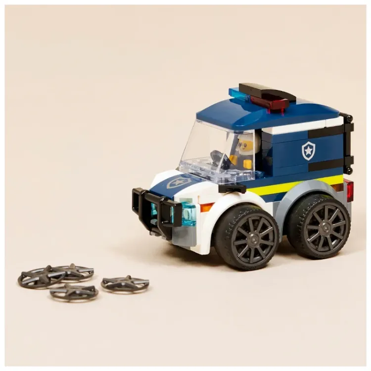 Alles LEGO CITY vozila - policijski kamionet