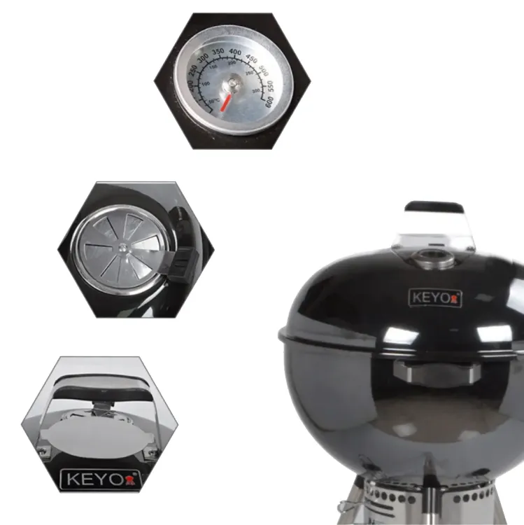 Alles Roštilj na ugljen 57 cm zaklopni