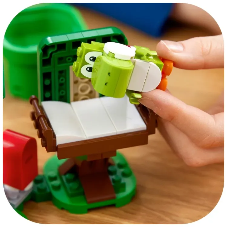 Alles LEGO SUPER MARIO Yoshijeva poklon-kuća – proširena staza