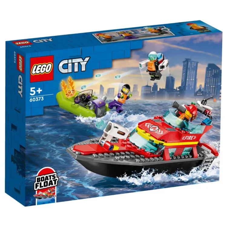 Alles LEGO CITY vatrogasni čamac