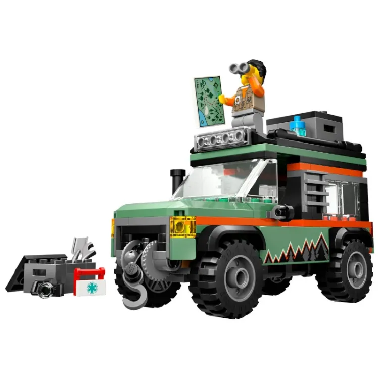 Alles LEGO CITY terenski kamionet 4x4