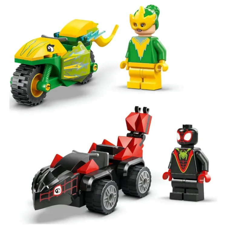 Alles LEGO MARVEL Spin i Electro u dinosaurskim vozilima