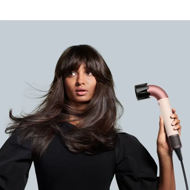 Alles DYSON sušilo za kosu Supersonic r HD17 Red Velvet / Gold Straight + Wavy