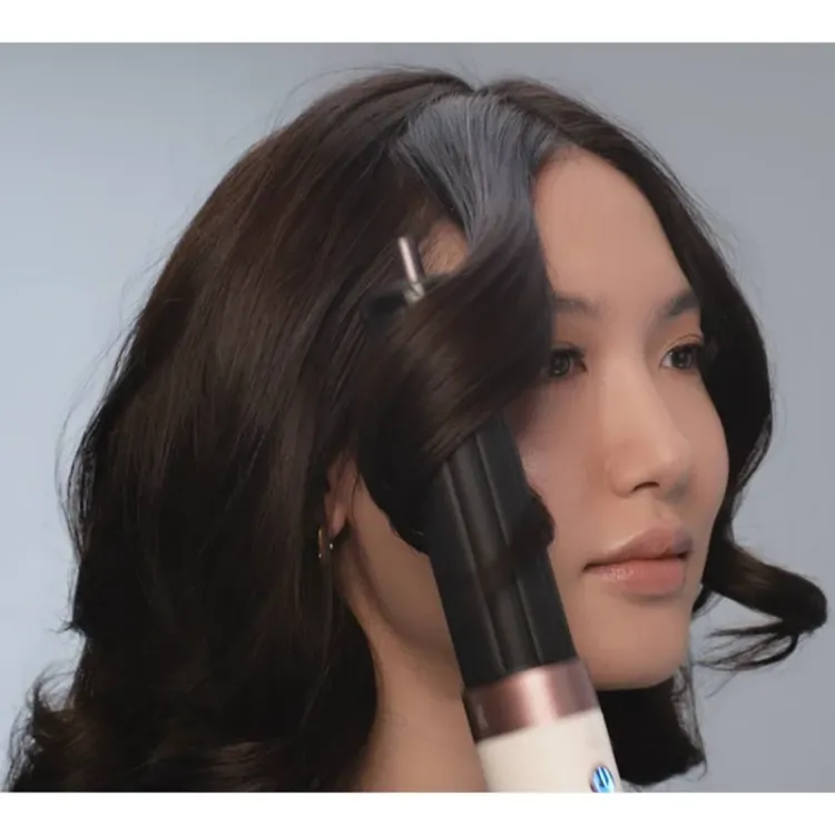 Alles DYSON stilizator za kosu Airwrap Coanda2x Amber Silk/Pink Champagne Straight + Wavy