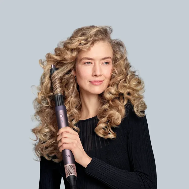 Alles DYSON stilizator za kosu Airwrap Coanda2x Red Velvet/Gold Straight + Wavy