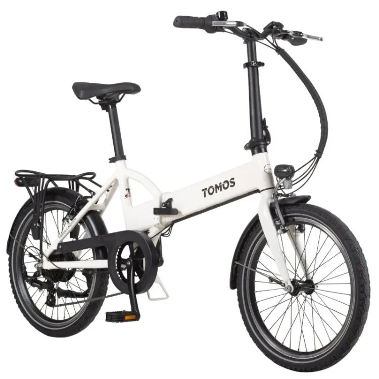 ALLES TOMOS električni bicikl EB10 WHITE GLOSSY