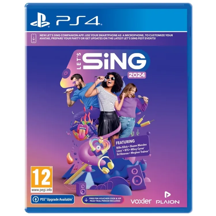 Alles Let's Sing 2024 PS4