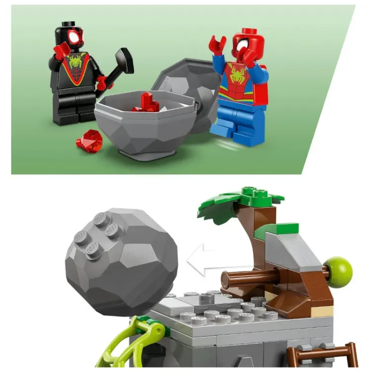 Alles LEGO MARVEL Spidey stiže u spas u dinosaurskom kamionu