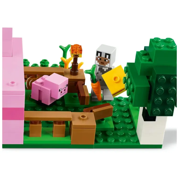 Alles LEGO MINECRAFT kuća mala svinja
