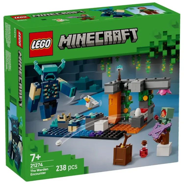 Alles LEGO MINECRAFT susret s nadzornikom