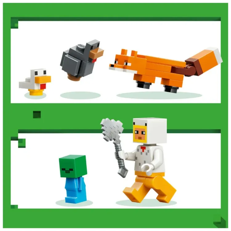 Alles LEGO MINECRAFT farma pilića