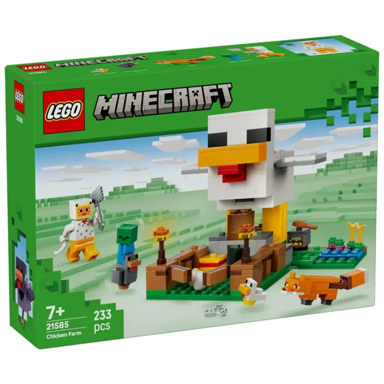 Alles LEGO MINECRAFT farma pilića
