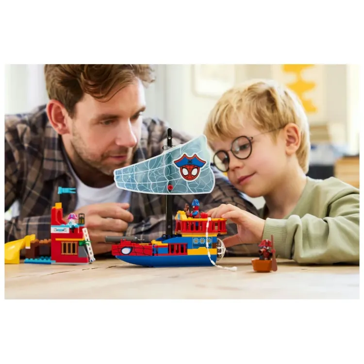 Alles LEGO MARVEL piratski brod tima Spidey
