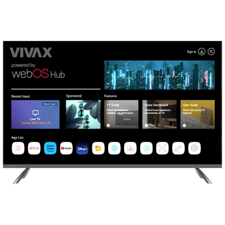 Alles VIVAX LED TV 43LE111WO