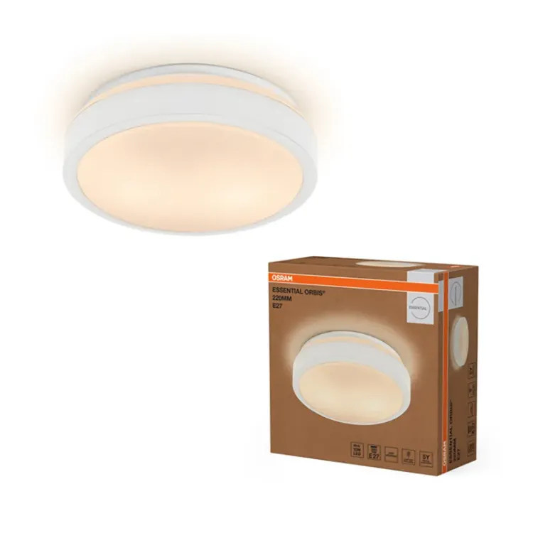 Alles OSRAM plafonjera Essential Orbis 220mm 1x E27 bijela