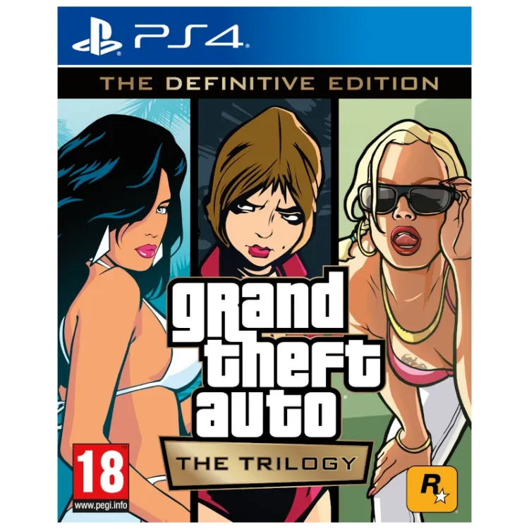 Alles Grand Theft Auto The Trilogy - The Definitive Edition - PS4