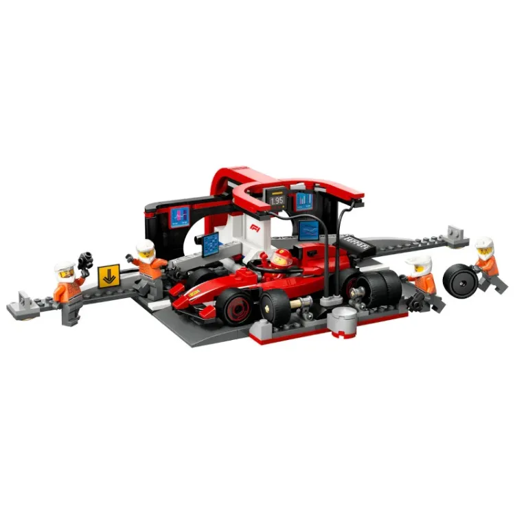 Alles LEGO CITY boks i posada za F1 s autom Ferrari