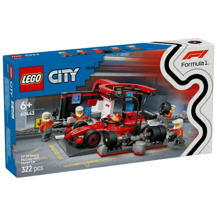 Alles LEGO CITY boks i posada za F1 s autom Ferrari